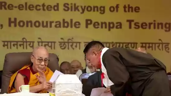 <h4>Penpa Tsering sworn in for second term as head of Tibet’s 'government-in-exile' in Dharamshala</h4><h4>Tsering said that 