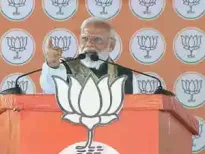 Prime Minister Narendra Modi claimed voters are rejecting the RJD-led opposition in Bihar due to fears of a 'katta' (firearm) regime