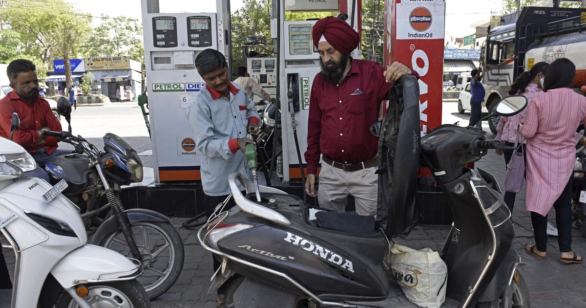 The prices of petrol and diesel were increased on Monday for the fourth time in two weeks. The fuel rates went up by an average of Rs 2