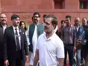 Congress leader Rahul Gandhi commented on the controversy surrounding a stray dog brought to Parliament, stating pets are not allowed outside but 