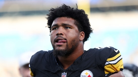 Pittsburgh Steelers' defensive tackle Derrick Harmon suffered an injury during today's game against Carolina Panthers. The team's Senior Director of Communications confirmed the same in an X post, saying “DT Derrick Harmon sustained a knee injury and is out for the rest of tonight's game.”