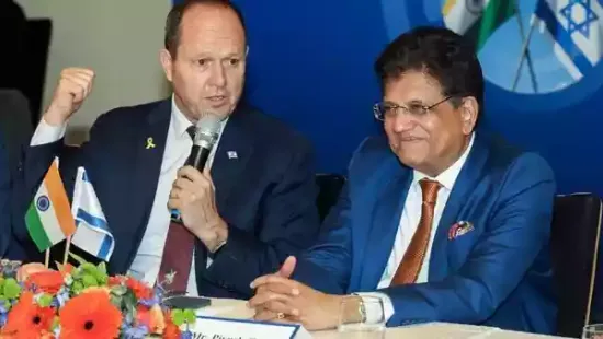 Union Minister for Commerce and Industry, Piyush Goyal, on Sunday wrapped up a three-day visit to Israel, where he held meetings with Prime Minister Benjamin