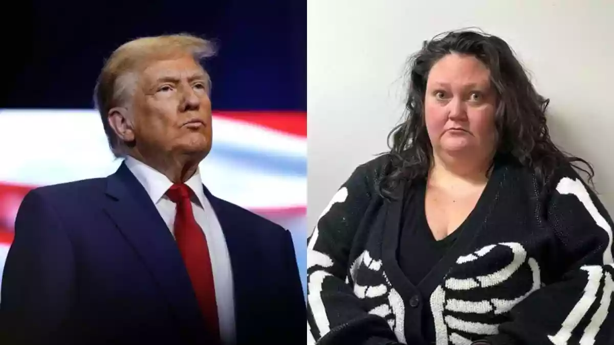 A woman from Ripley, West Virginia, has been arrested for allegedly plotting to assassinate US President Donald Trump, the Jackson County Sheriff's Department