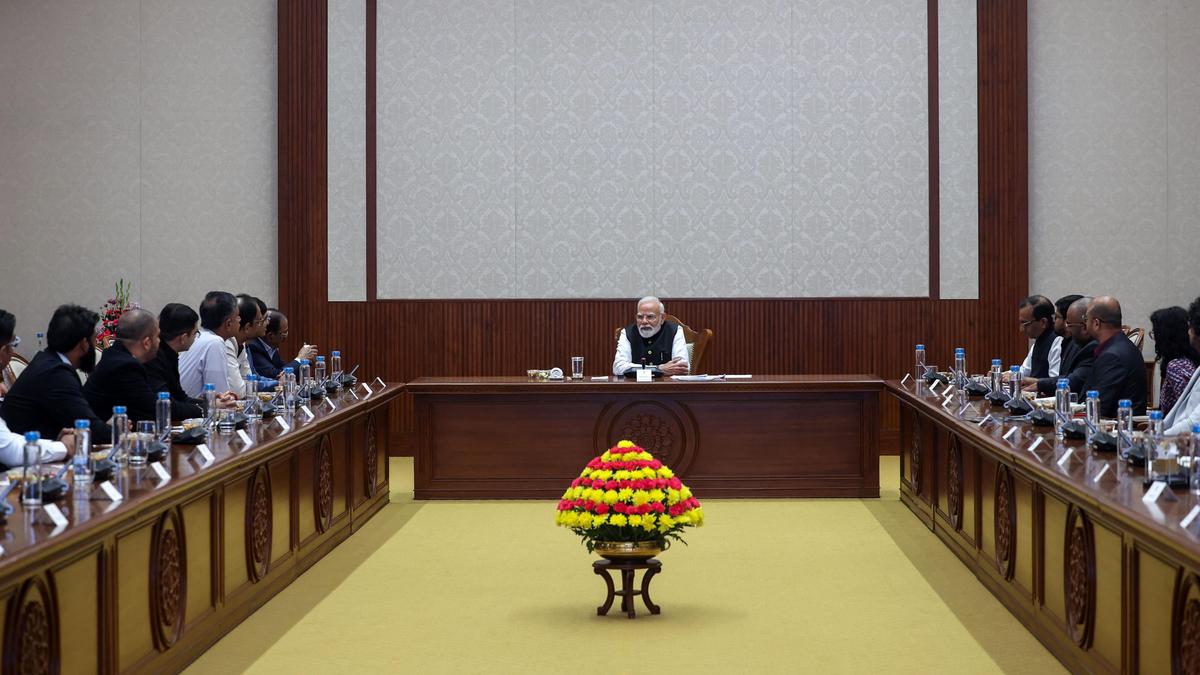 Prime Minister Narendra Modi on Sunday (August 23, 2026) called upon the country’s private space sector to build an ecosystem that can attract global talent