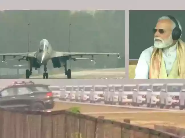 Prime Minister Narendra Modi inaugurated Northeast India's first Emergency Landing Facility in Assam. This dual-use runway enhances military preparedness and