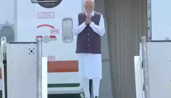 PM Modi Lands In South Africa Ahead Of G20 Leaders Meeting