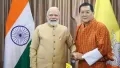 Prime Minister Narendra Modi met His Majesty the Fourth Druk Gyalpo of Bhutan and praised his long-standing efforts to strengthen the deep-rooted friendship