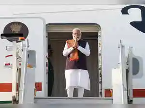 Prime Minister Narendra Modi received a ceremonial welcome in Kuala Lumpur during his two-day official visit to Malaysia. He was greeted by Prime Minister