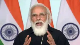 PM Narendra Modi will address the nation at 8.30 pm tonight, the government has announced, but the subject of his address has not yet been disclosed Prime