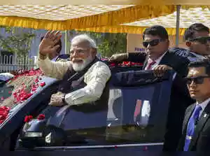 Prime Minister Narendra Modi launched infrastructure projects exceeding Rs. 4,400 crore in Madurai, Tamil Nadu. The initiatives include redeveloped railway