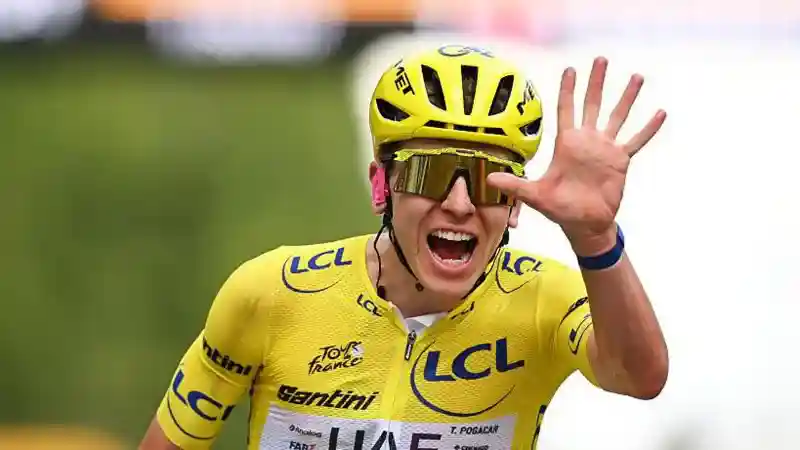 <b>Slovenian Tadej Pogacar won the Tour de France for a record-equalling fifth time.</b> The 27-year-old UAE Team Emirates-XRG rider crossed the