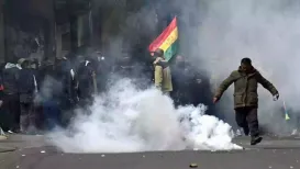 Bolivian riot police clashed with anti-government protesters in La Paz on Friday (May 22, 2026) for the second time in a week as unions and Indigenous groups