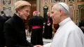 Pope Leo has held an audience with Hollywood stars, urging actors and directors including Cate Blanchett, Viggo Mortensen and Monica Bellucci to continue their