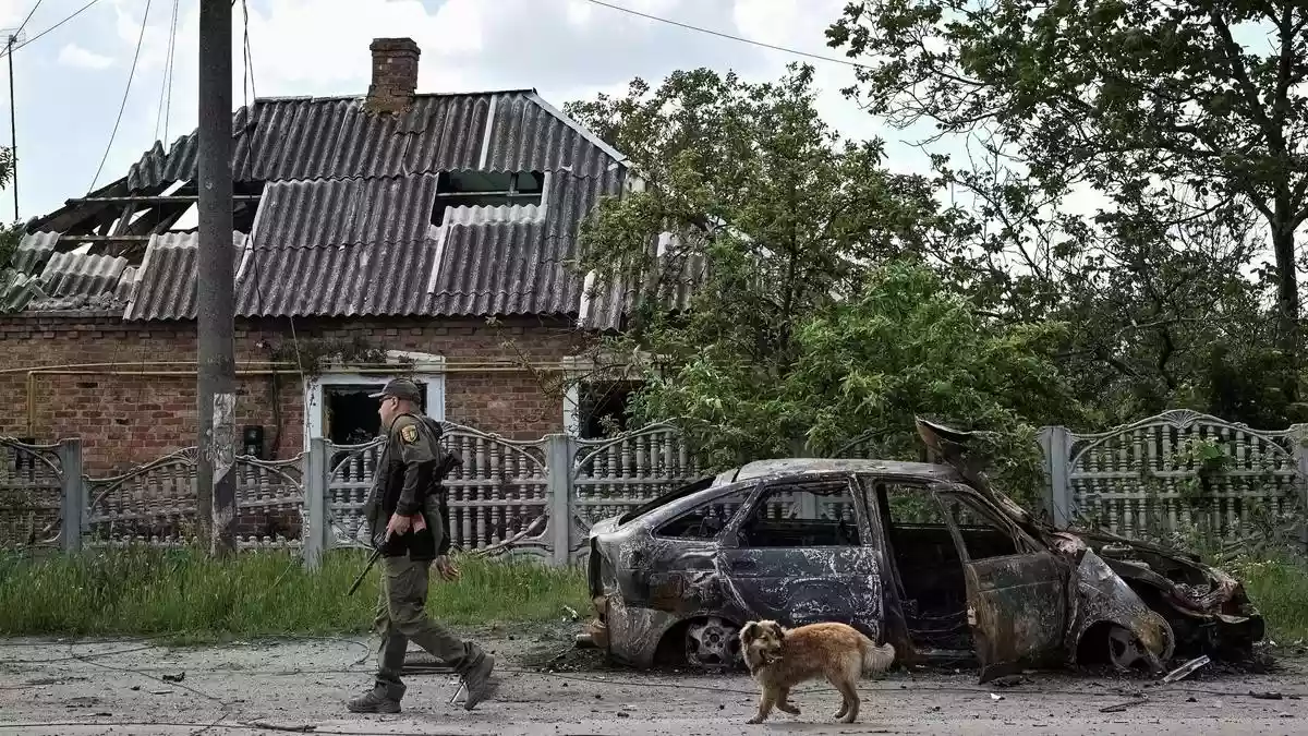 The Russia-controlled part ​of Ukraine’s Zaporizhzhia region was experiencing emergency power blackouts ‌on Friday (May 22, 2026)