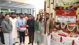 Sandeep Reddy Vanga's Prabhas-starrer Spirit has officially begun filming with a star-studded muhurat ceremony, marking the launch of the 2026 action drama