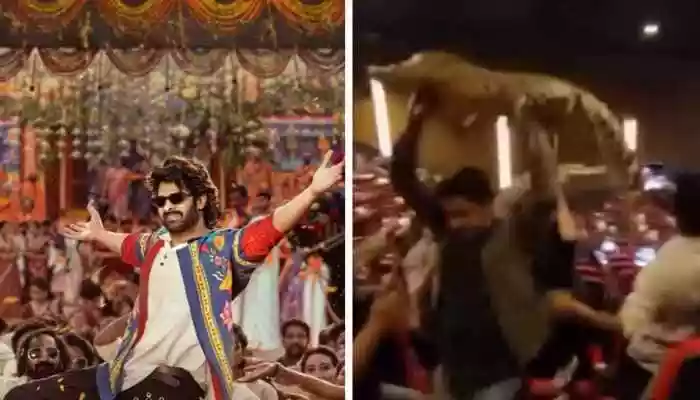 Prabhas Fans Carry Fake Crocodiles Into Theatres