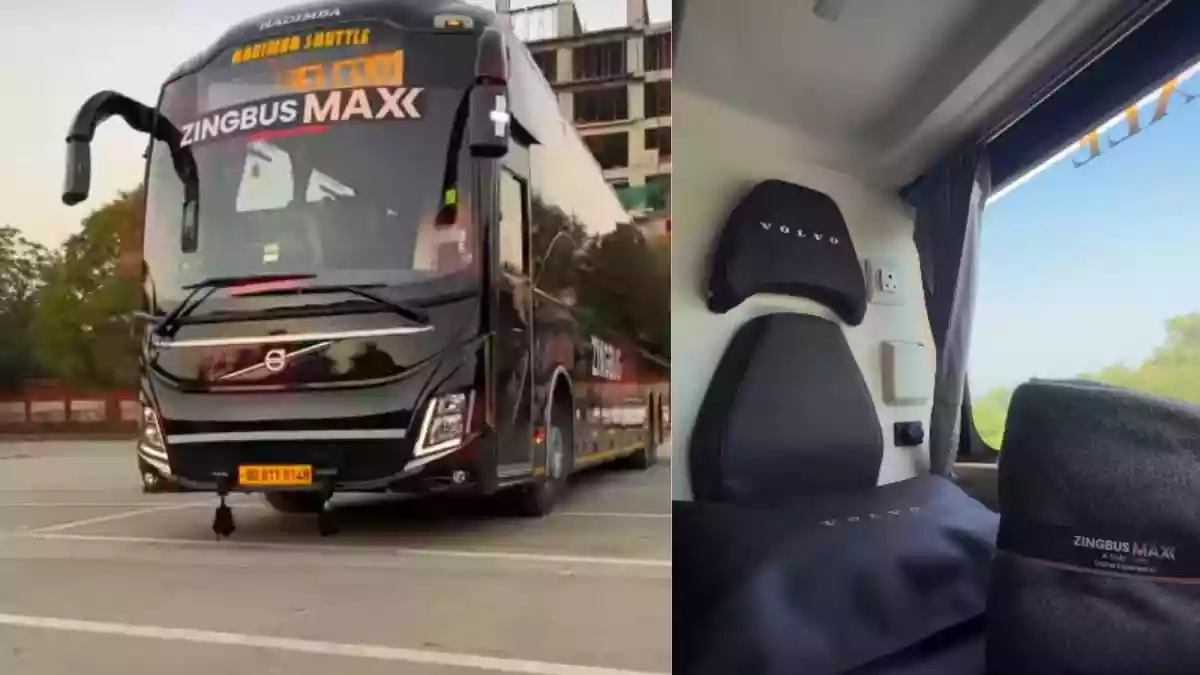 Prayagraj To Delhi In ‘7-Star’ Luxury Bus