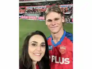 Punjab Kings co-owner Preity Zinta shared a special video with Australian all-rounder Cooper Connolly. Connolly chanted 'Jai Bajrangbali' on Hanuman Jayanti