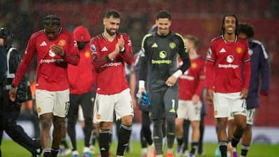 Premier League side Manchester United picked up a crucial 2-1 triumph over Chelsea at Old Trafford on Saturday to ease pressure on underfire manager Ruben Amorim. Goals from Bruno Fernandes and Casemiro helped United to a much-needed win over the Blues who grabbed a consolation through Trevoh Chalobah.