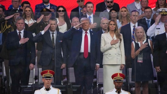 President Donald Trump's military-themed birthday parade drew a smaller crowd than expected, with estimates of fewer than 1,000 attendees. President Donald Trump faced criticism online Saturday after his military-themed birthday parade drew a smaller-than-expected crowd near the Washington Monument. The event, held to mark Trump’s birthday and the 250th anniversary of the US military, was also met with heavy protests and bad weather.