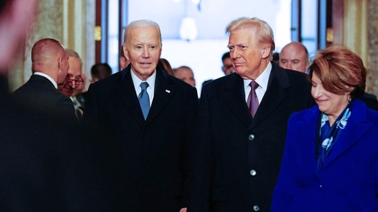 President Donald Trump shared a post on Truth Social late Saturday night claiming his predecessor, Joe Biden, was ‘executed’ in 2020 President Donald Trump shared a post on Truth Social late Saturday night claiming his predecessor, Joe Biden, was ‘executed’ in 2020 and replaced by a clone. The 78-year-old posted a link on his page without any explanation. The original post, shared by a Trump follower, read: “There is no #JoeBiden - executed in 2020. #Biden clones doubles & robotic engineered soulless mindless entities are what you see. Democrats don't know the difference.”