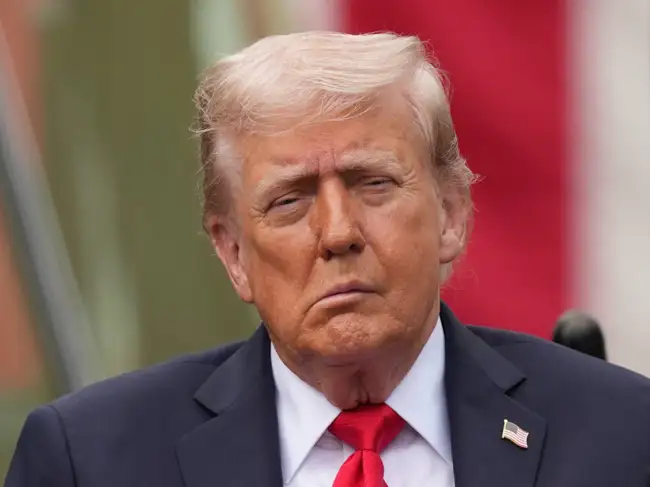 President Donald Trump was joined by his wife Melania as they marked the 24th anniversary of the 9/11 terror attacks in Washington, DC, but his appearance sparked health concerns online. Viewers noticed one side of Donald Trump's face drooping during his speech at the Pentagon event. This comes after bruises were spotted on Trump's hand, sparking speculation about the US President's health.