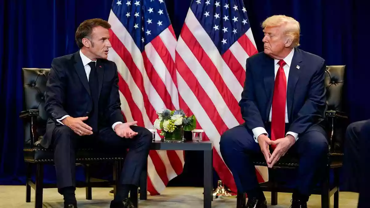 U.S. President Donald Trump said he will impose ​a 200% tariff on French wines ‌and champagnes, a move he claimed ​would push French