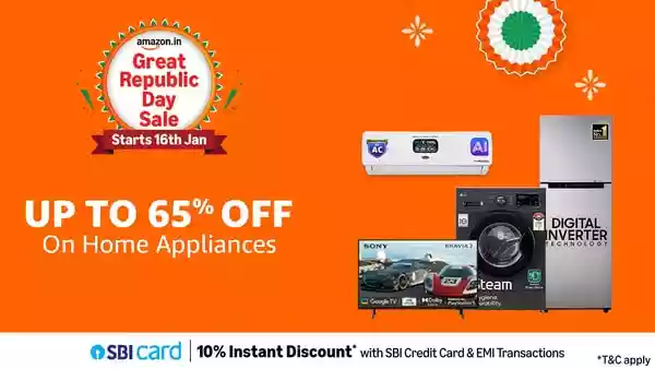 Price drop on geysers brings big savings in the Amazon Great Republic Day Sale
