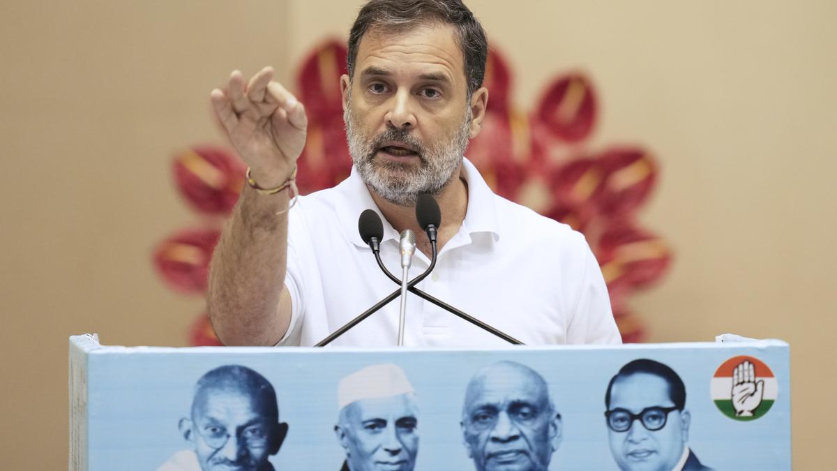 Prime Minister Narendra Modi cannot stand up to U.S. President Donald Trump despite his repeated threats due to “the ongoing U.S. investigation into Adani,” Leader of Opposition in the Lok Sabha Rahul Gandhi said on Wednesday (August 6, 2025). The Congress leader's comment came a day after President Trump had threatened to raise the tariffs on New Delhi “very substantially” over the next 24 hours because it is buying Russian oil and claimed that India has not been a good trading partner.