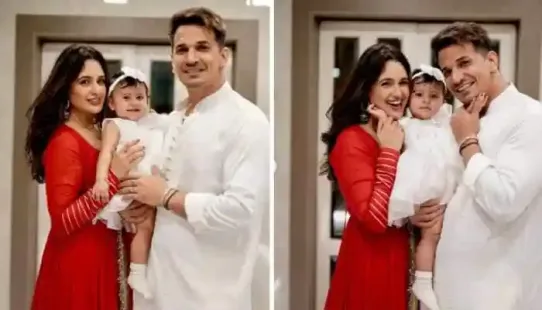 Celebrity couple Prince Narula and Yuvika Chaudhary have revealed the face of their daughter, Ikleen, for the first time on the auspicious occasion of Gurpurab
