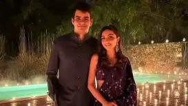 Congress MP Priyanka Gandhi Vadra and businessman Robert Vadra's son, Raihan Vadra, has got engaged to his long-time girlfriend Aviva Baig