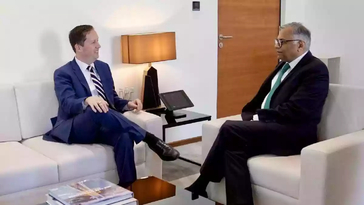 Sergio Gor, the newly appointed United States Ambassador to India, on Friday held a “productive meeting