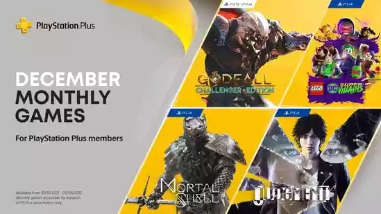 PS Plus December games lineup