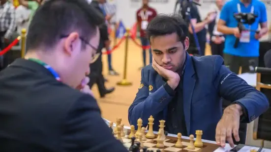 Indian GM Arjun Erigaisi will have to settle things the dramatic way. The Indian No. 1 was held to another solid but uneventful draw by China's Wei Yi on