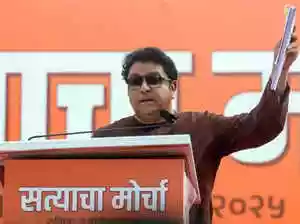 Maharashtra Navnirman Sena chief Raj Thackeray has accepted his party's disappointing performance in the BMC elections. He stated the contest was between 'Shiv
