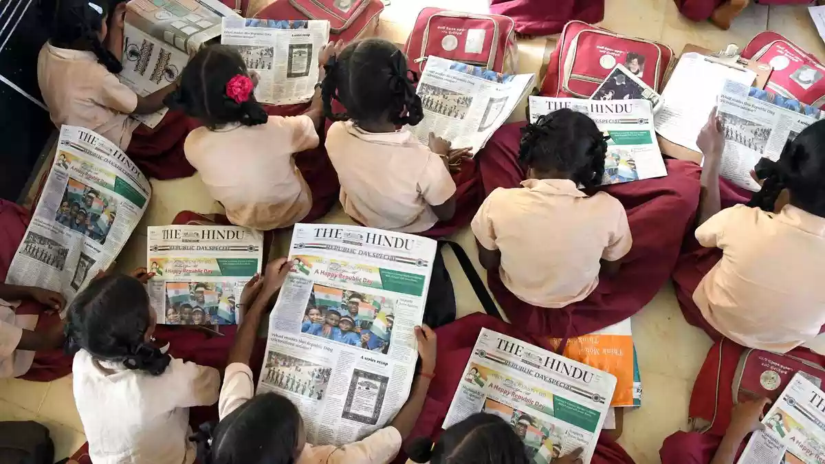 The Rajasthan government has made daily newspaper reading compulsory in all government schools in an effort to promote reading habits