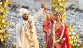 Rajat Dalal surprised fans by announcing his wedding to his longtime girlfriend, sharing dreamy photos from an intimate ceremony on social media