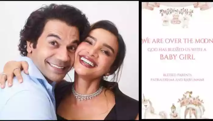 Rajkummar Rao and Patralekhaa welcome a baby girl on their 4th wedding anniversary, overjoyed as they embrace parenthood. New Delhi: Bollywood star couple