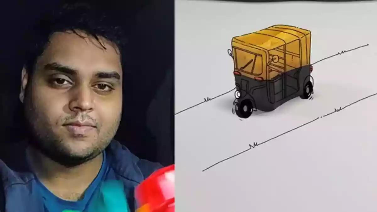 Ranchi Man Turns Colourful Sharpeners Into Mini Auto Rickshaw