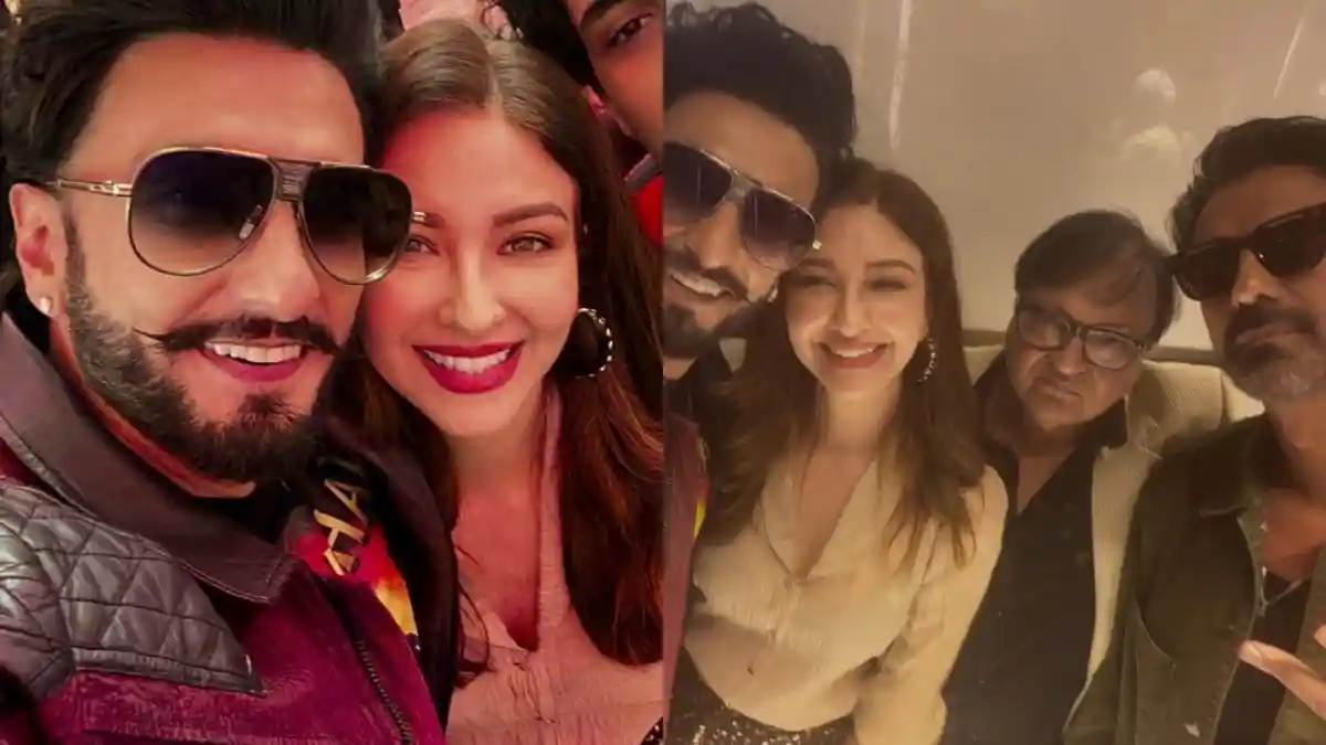 Saumya Tandon, who plays Rehman Dakait’s wife in Dhurandhar, has shared some inside pictures from the film’s success bash, which was held in Mumbai on