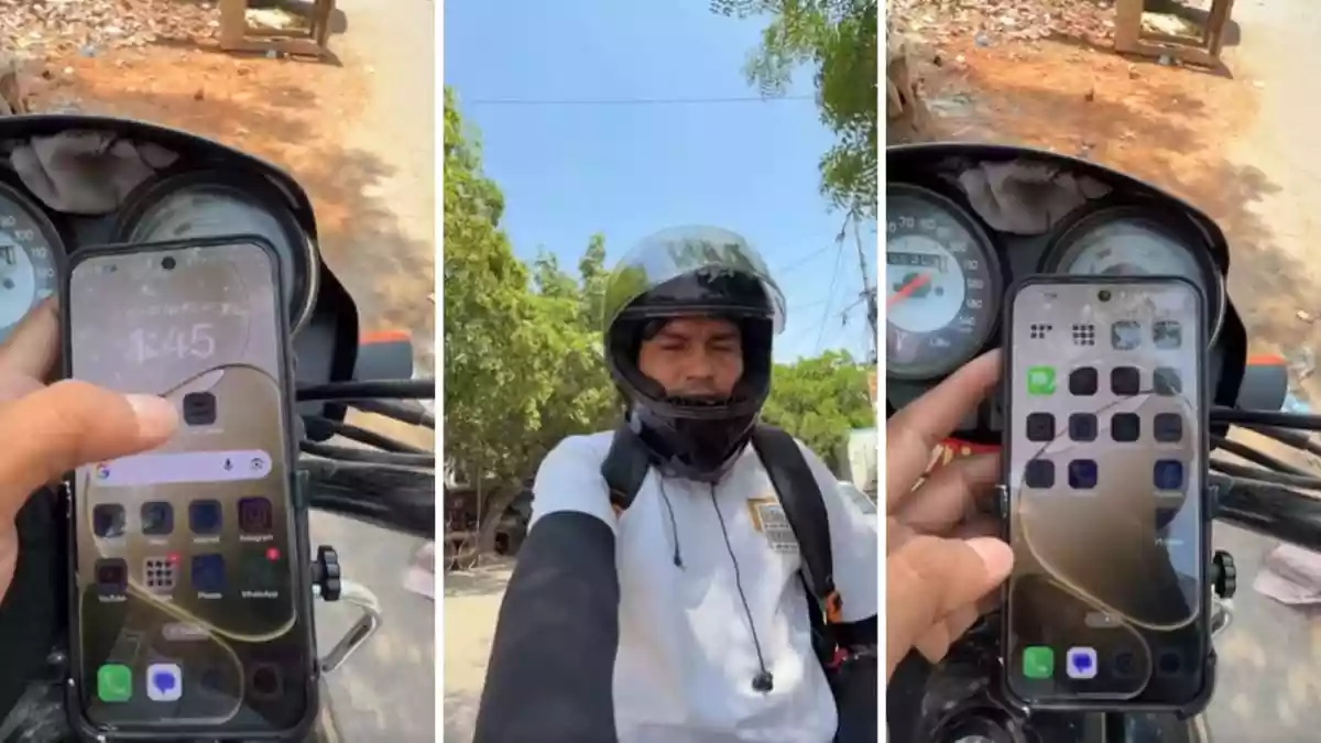 Rapido Rider Faces Difficulty As Phone Shuts Down In Extreme Heat