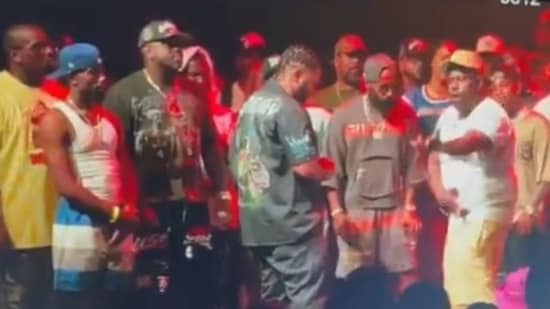 Rapper T-Rex suffered a seizure in a viral video during a live rap battle. Fans reacted with concern, asking for the video to be taken down. A video of rapper T-Rex suffering a seizure mid battle during a live rap showdown has gone viral on X.