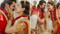 Rashmika Mandanna and Vijay Deverakonda officially shared their first pictures as husband and wife. New Delhi: Actors Rashmika Mandanna and Vijay Deverakonda