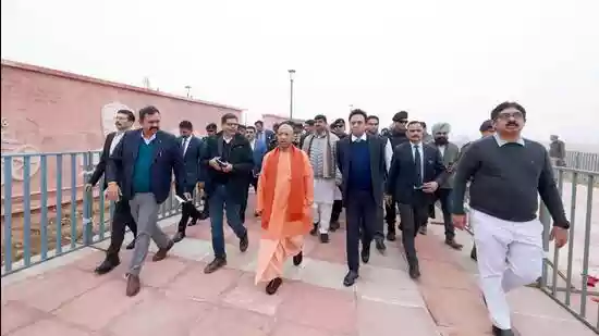 : Ahead of Prime Minister Narendra Modi inaugurating the Rashtra Prerna Sthal in the state capital on former Prime Minister Atal Bihari Vajpayee's birth