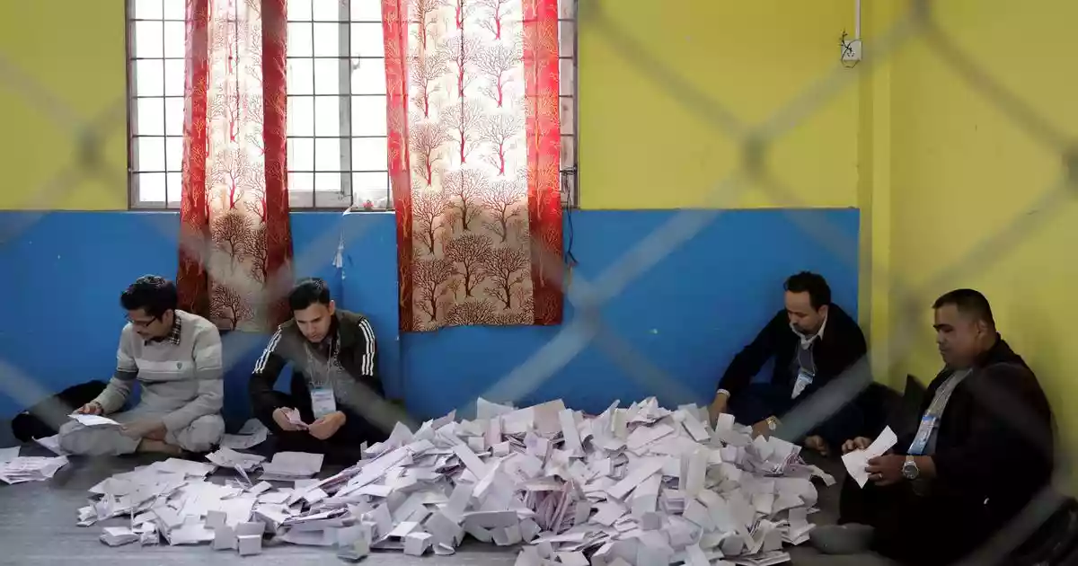 Rastriya Swatantra Party on track to sweep polls