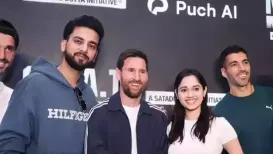 A photograph shared by Elvish Yadav featuring football icon Lionel Messi set off widespread discussion online on Monday, with viewers questioning whether the