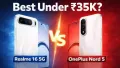 <strong>Realme 16 5G Vs OnePlus Nord 5 Price In India: </strong>The Realme 16 5G focuses on battery, durability, and software support