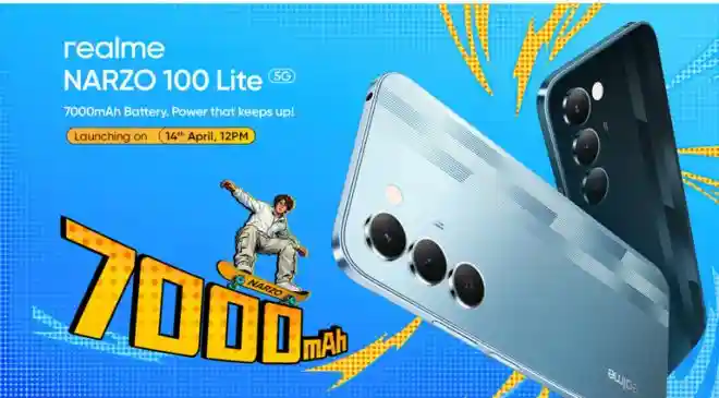 Tech giant Realme has confirmed that its upcoming Realme Narzo 100 Lite 5G will debut in India next week. The smartphone-maker announced the launch date of