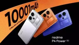 <strong>Realme P4 Power 5G: </strong>Realme has officially put its latest smartphone, the Realme P4 Power 5G, on sale