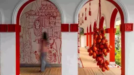 I am often hesitant to say I love the colour red. Being a Malayali, many joke that it reveals my (non-existent) Communist leanings. Being dark skinned